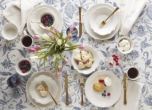 Miniatura 4 de Lenox French Perle Bead White - Cuencos individuales para pasta, juego de 4