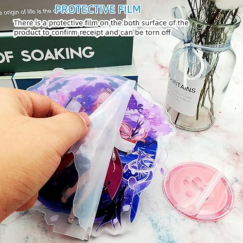 Miniatura 4 de Figura de impacto Genshin, adornos acrílicos juego soporte colecciones modelo periférico, decoración de mesa