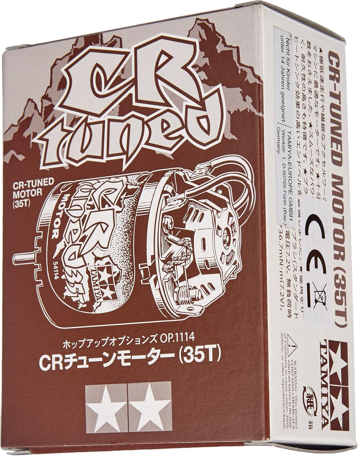 Tamiya 4950344541140 300054114 - Cr-01 Crawler Motor Cr-Tuned 35T