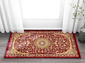 Well Woven Timeless Aviva Traditional Red 23" x 311" Area Rug