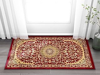 Timeless Aviva Traditional Red 2'3" x 3'11" Area Rug