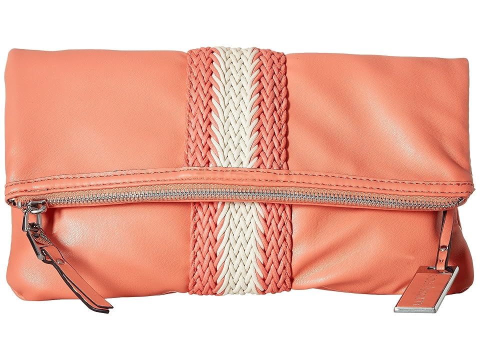 

SOLE / SOCIETY Briel Clutch (Coral) Clutch Handbags