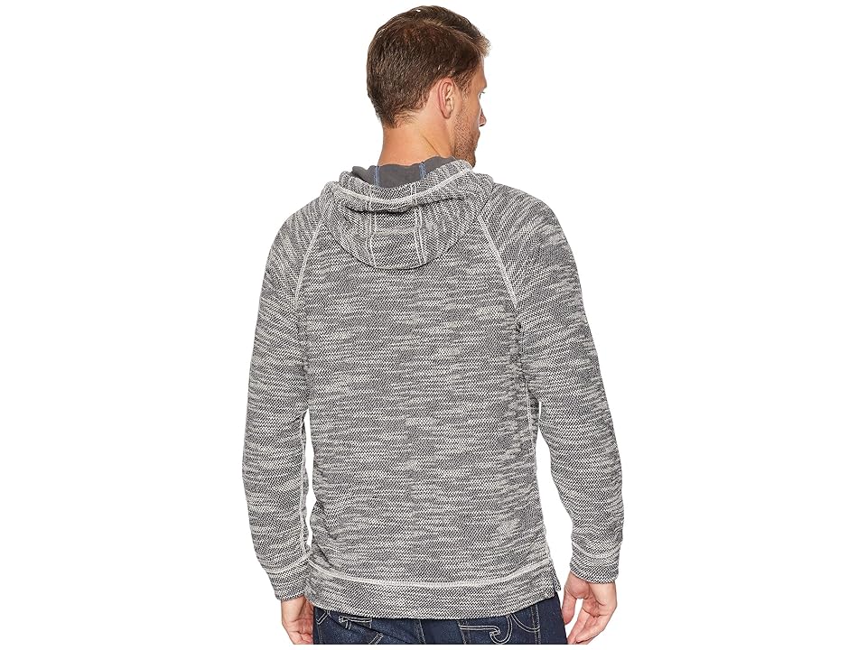 

Tommy Bahama Baja Nova Long Sleeve Hooded Poncho (Fog Grey) Men's Clothing, Gray