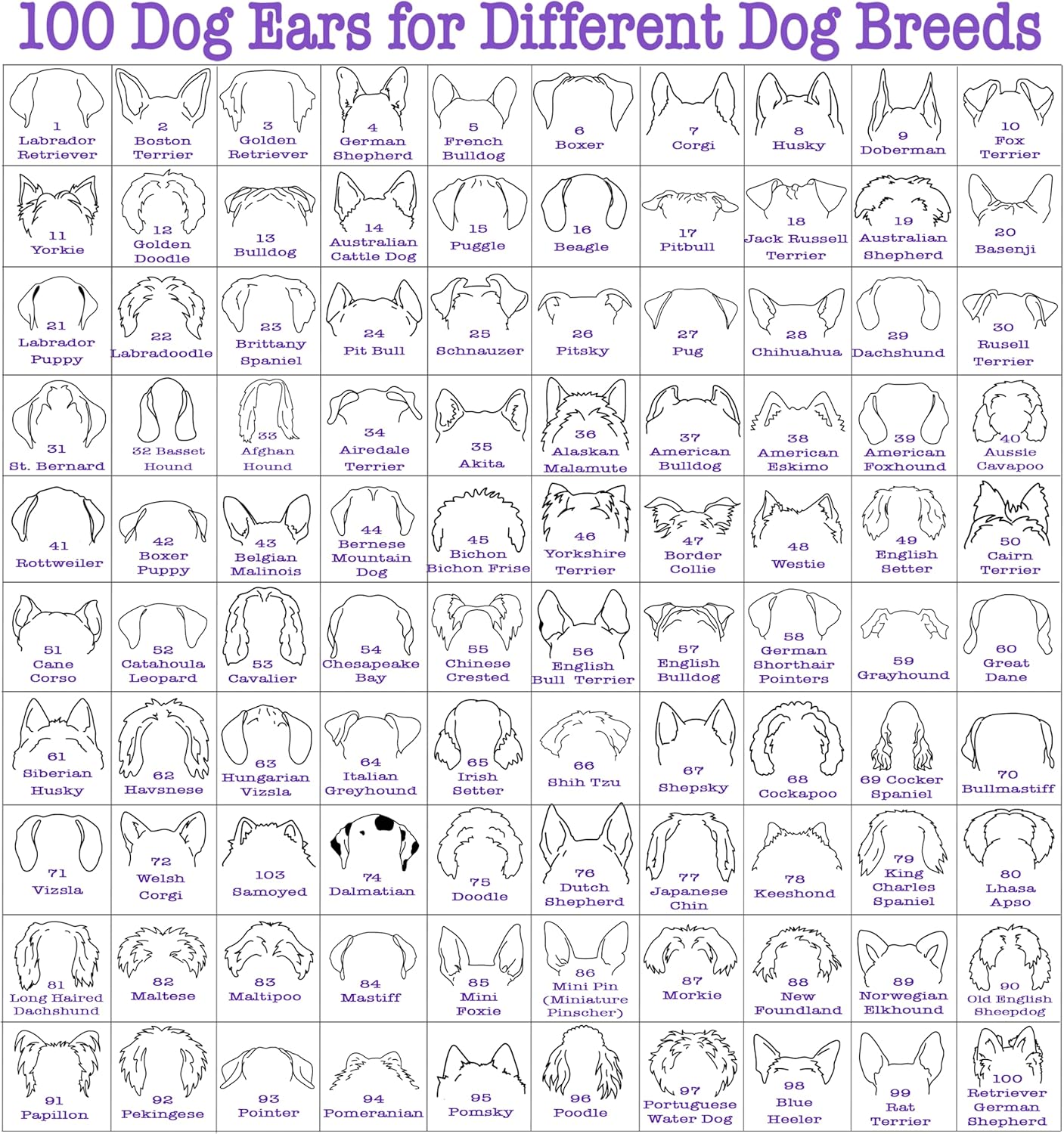 Custom Dog Mom Shirt for Women Pet Ears Sweatshirt with Name Unique Puppy Line Art Cute Dad Hoodie for DogDad Owner Lover - Image 2