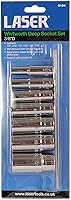 Vista 4 de Laser 6194 Whitworth Juego de llaves de vaso profundo 3/8" D 7pc