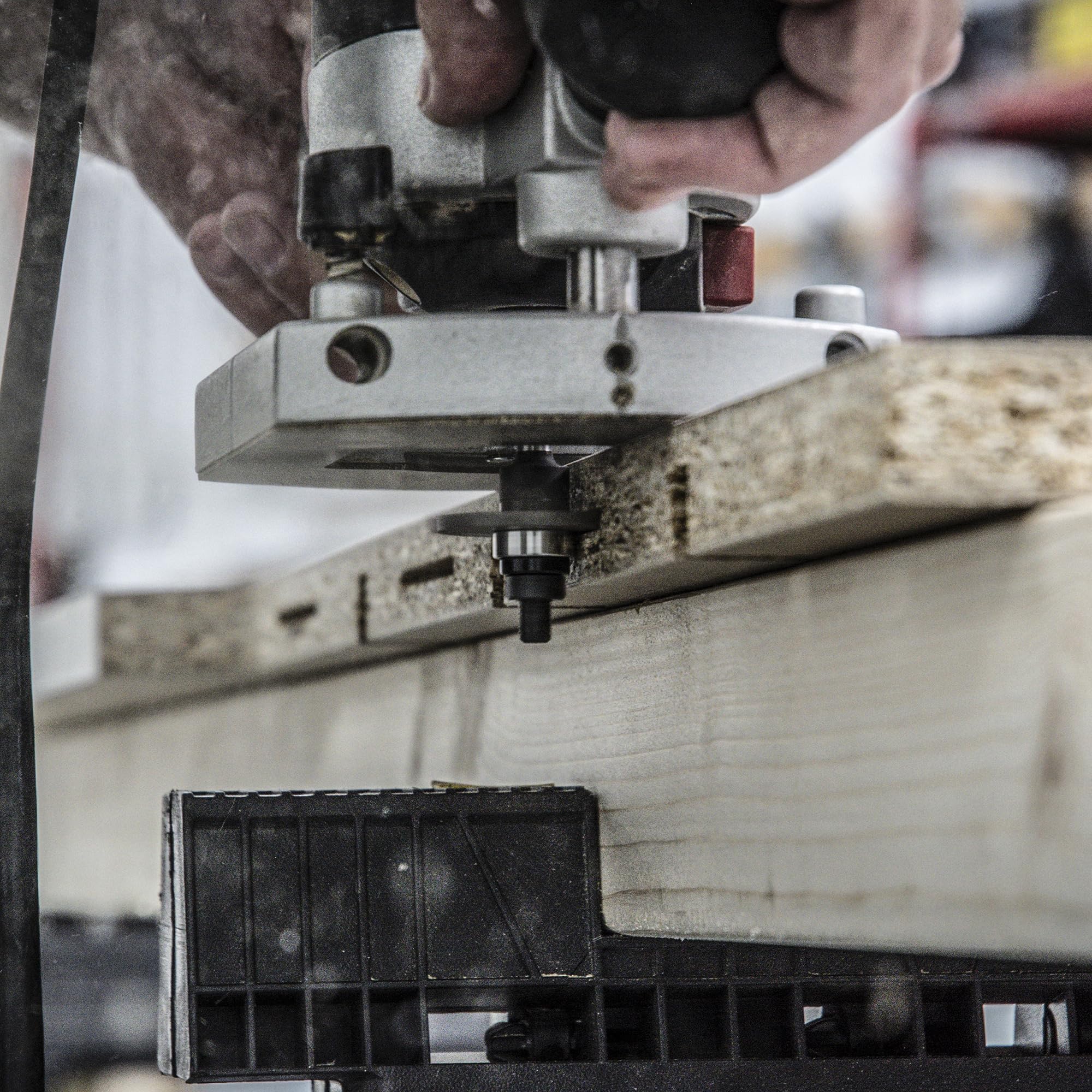Trend guía de fresado para encimeras 700 mm Mason Mitre | Ideal para juntas de inglete Mason precisas en aglomerado laminado, madera y laminado de grado compacto, KWJ700/A