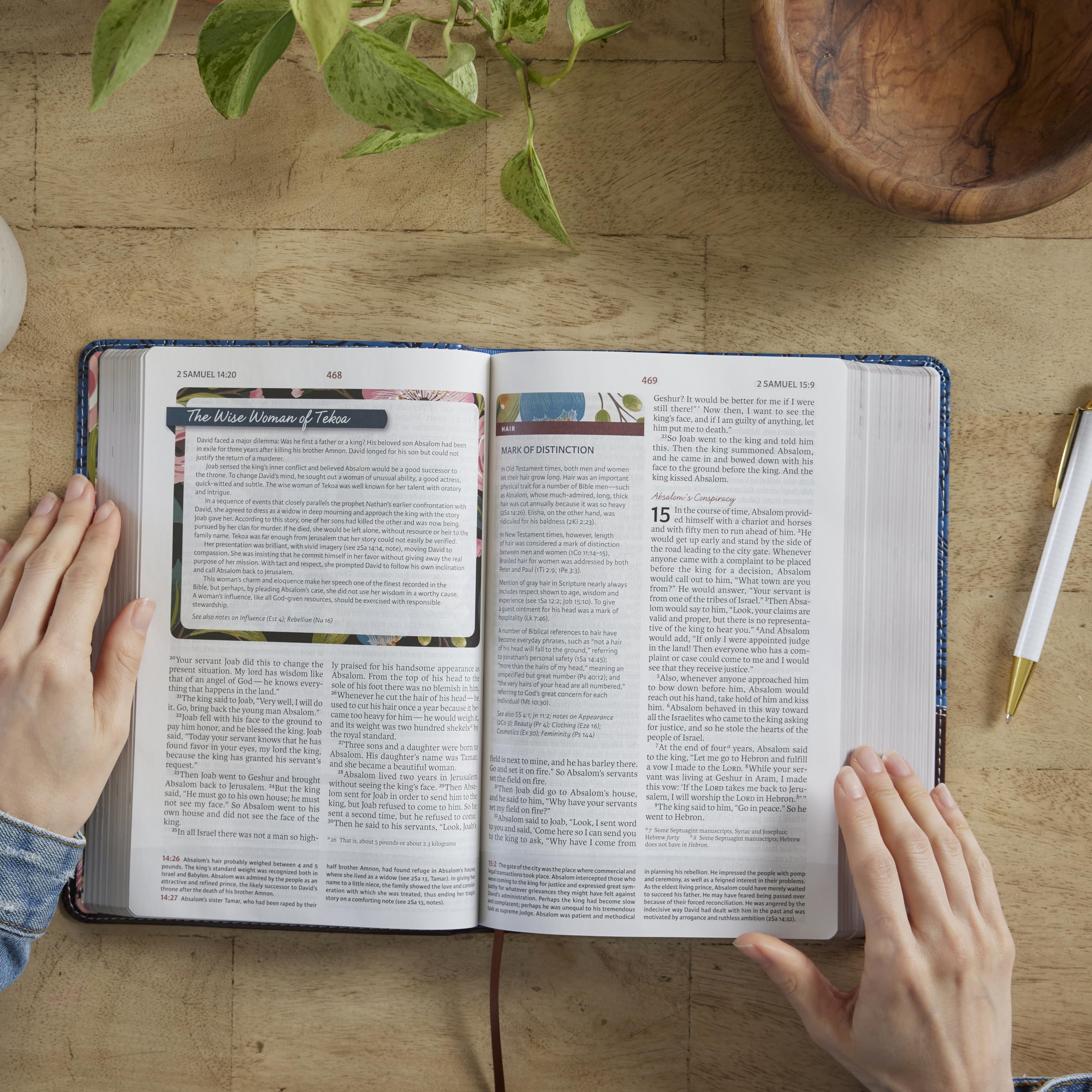 NIV, The Woman's Study Bible, Hardcover, Full-Color, Red Letter: Receiving God's Truth for Balance, Hope, and Transformation