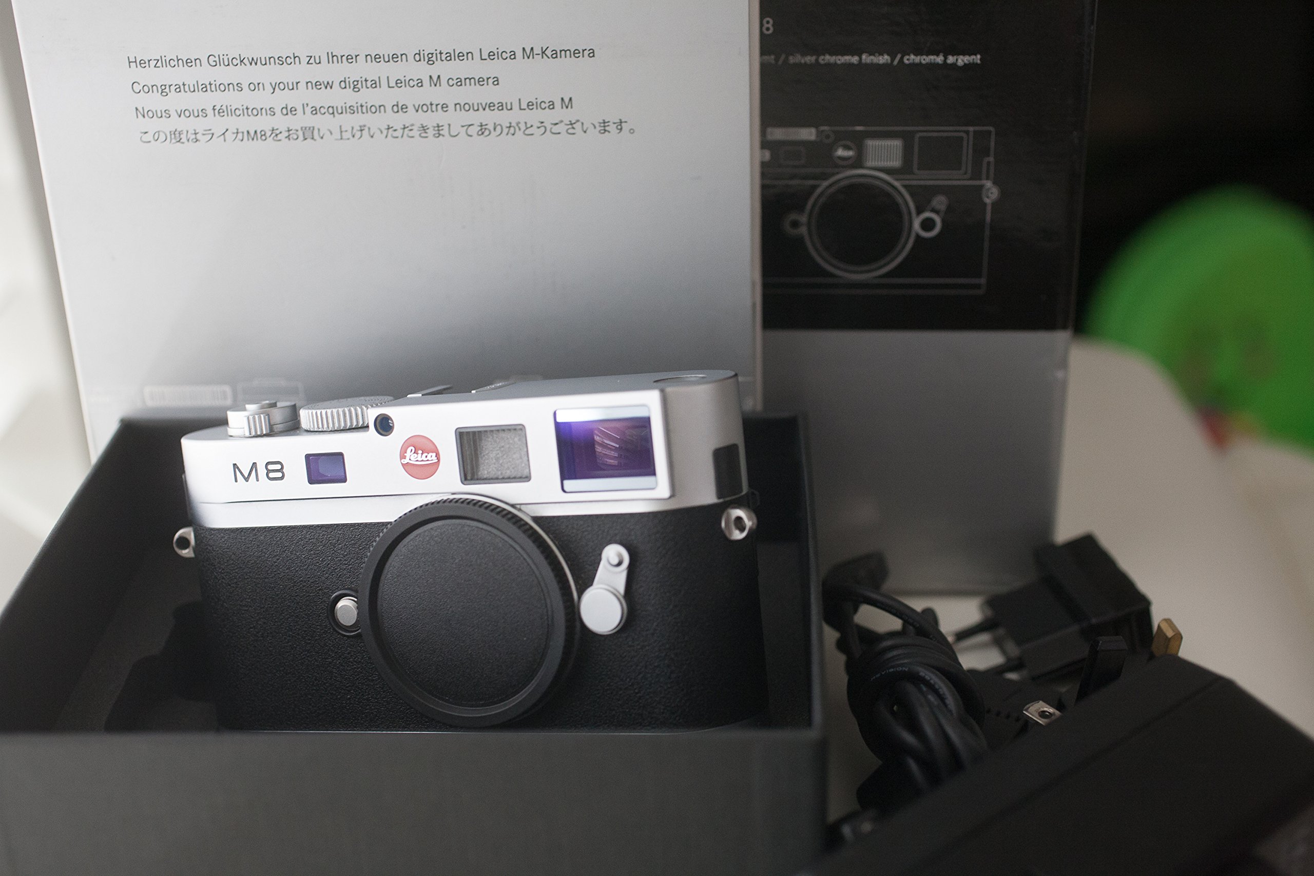 Leica M8 10.3MP Digital Rangefinder Camera with .68x Viewfinder