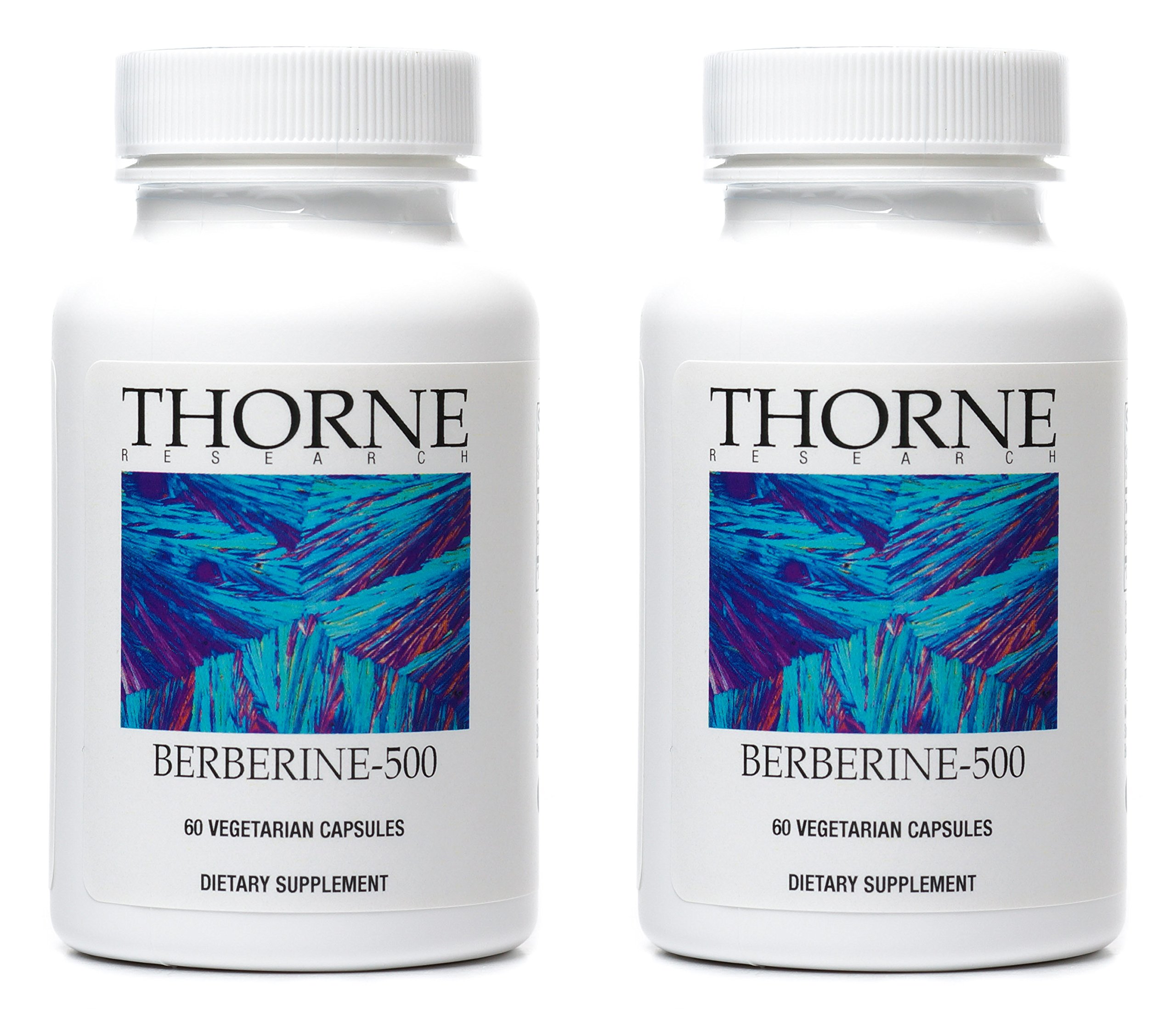 THORNE BERBERINE-500 (Pack of 2) 60 capsules each
