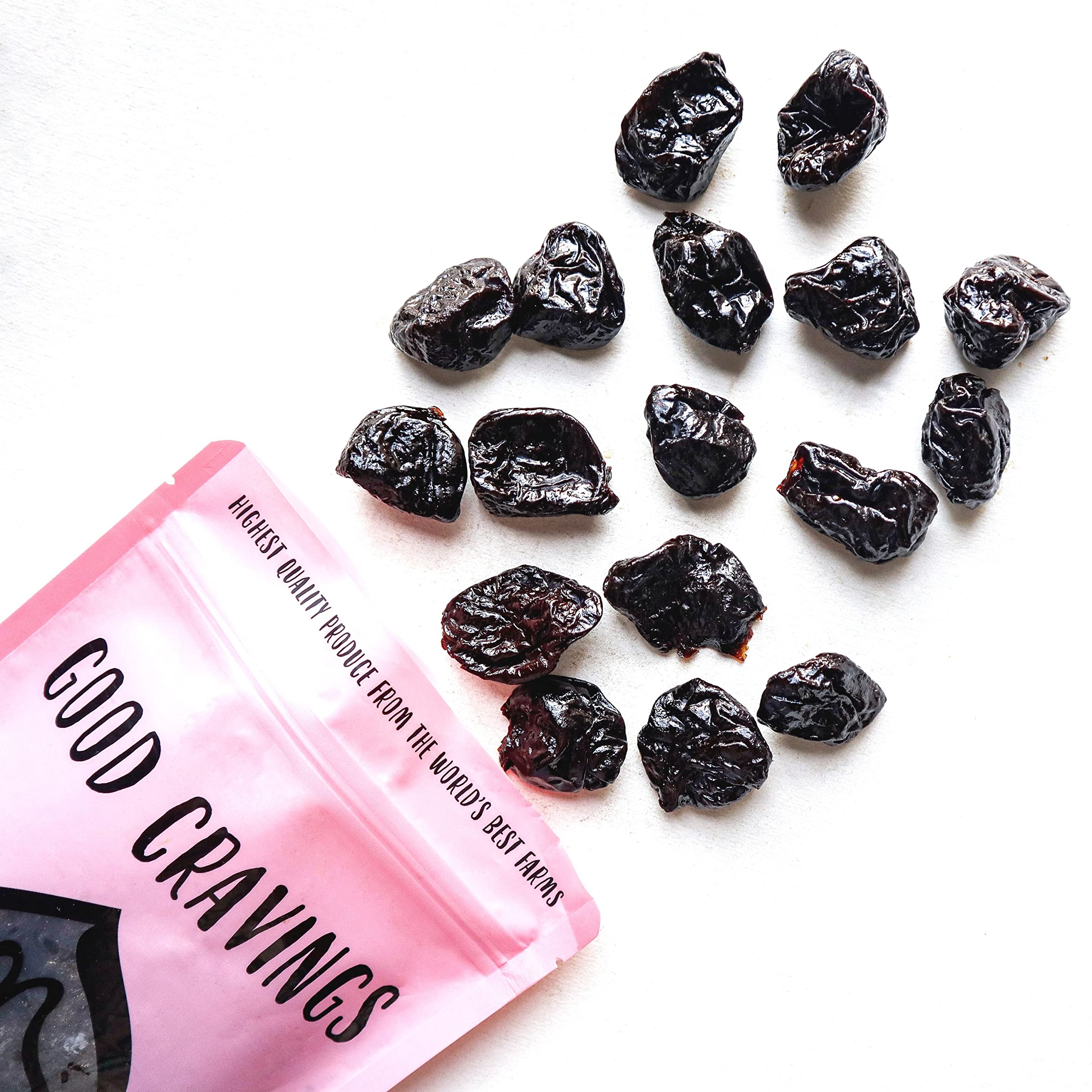 Buy Good Cravings Dried Pitted Prunes (500g) Relieves , Keeps s y and