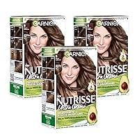 Garnier Nutrisse Creme Coloration Mocca marrone chiaro 50, colorazione per capelli