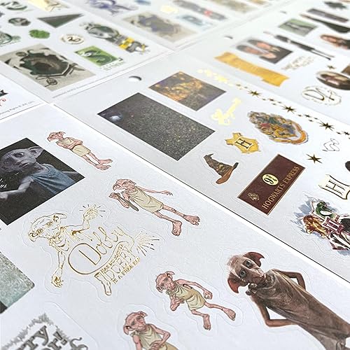 Miniatura 3 de Paper House Productions Harry Potter Foil Accent 512 piezas con licencia oficial - Casas, personajes, calcomanías de planificador y mucho más