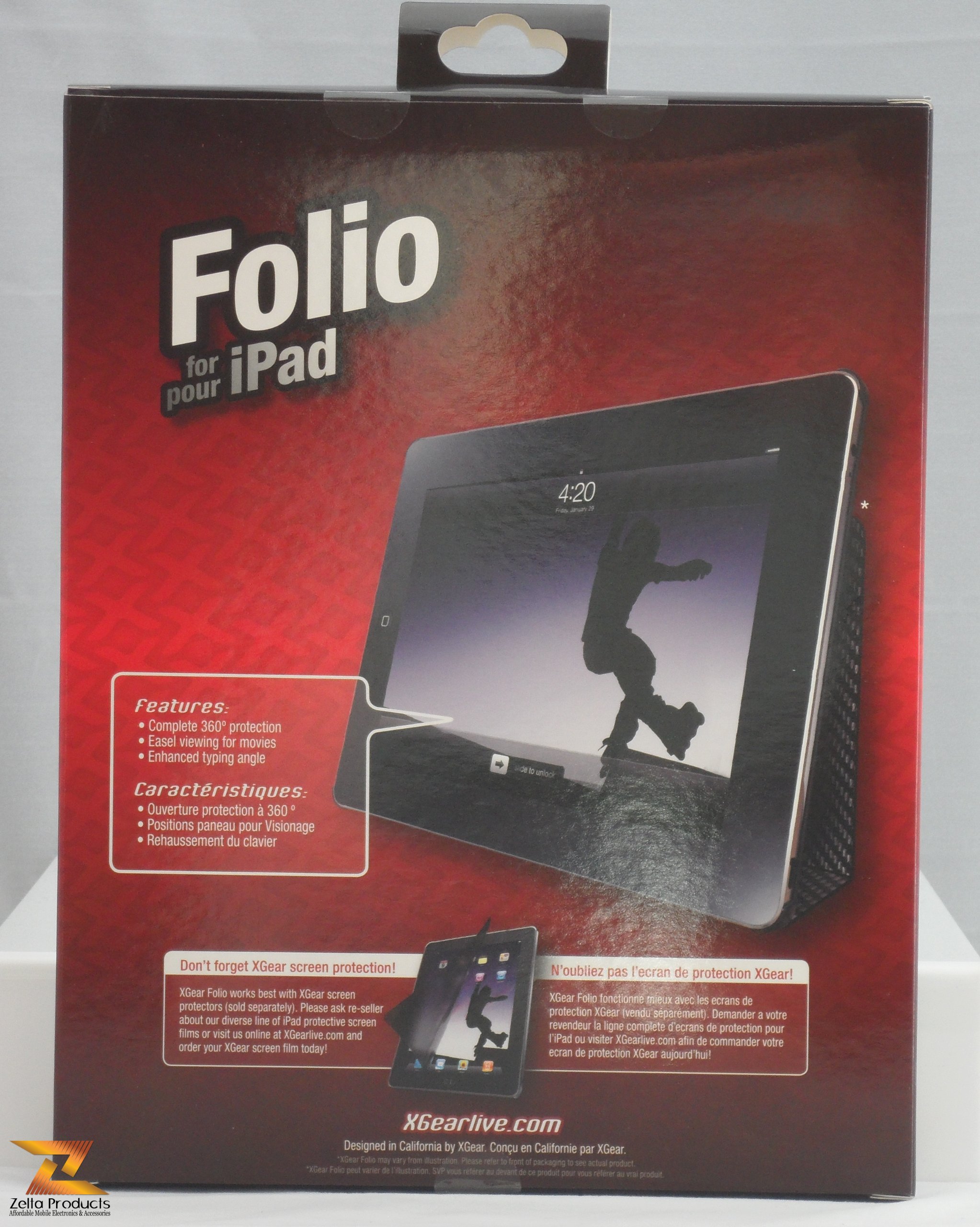 Amazon.co.jp: XGear Folio for iPad IPD-CBF37-FL : パソコン・周辺機器