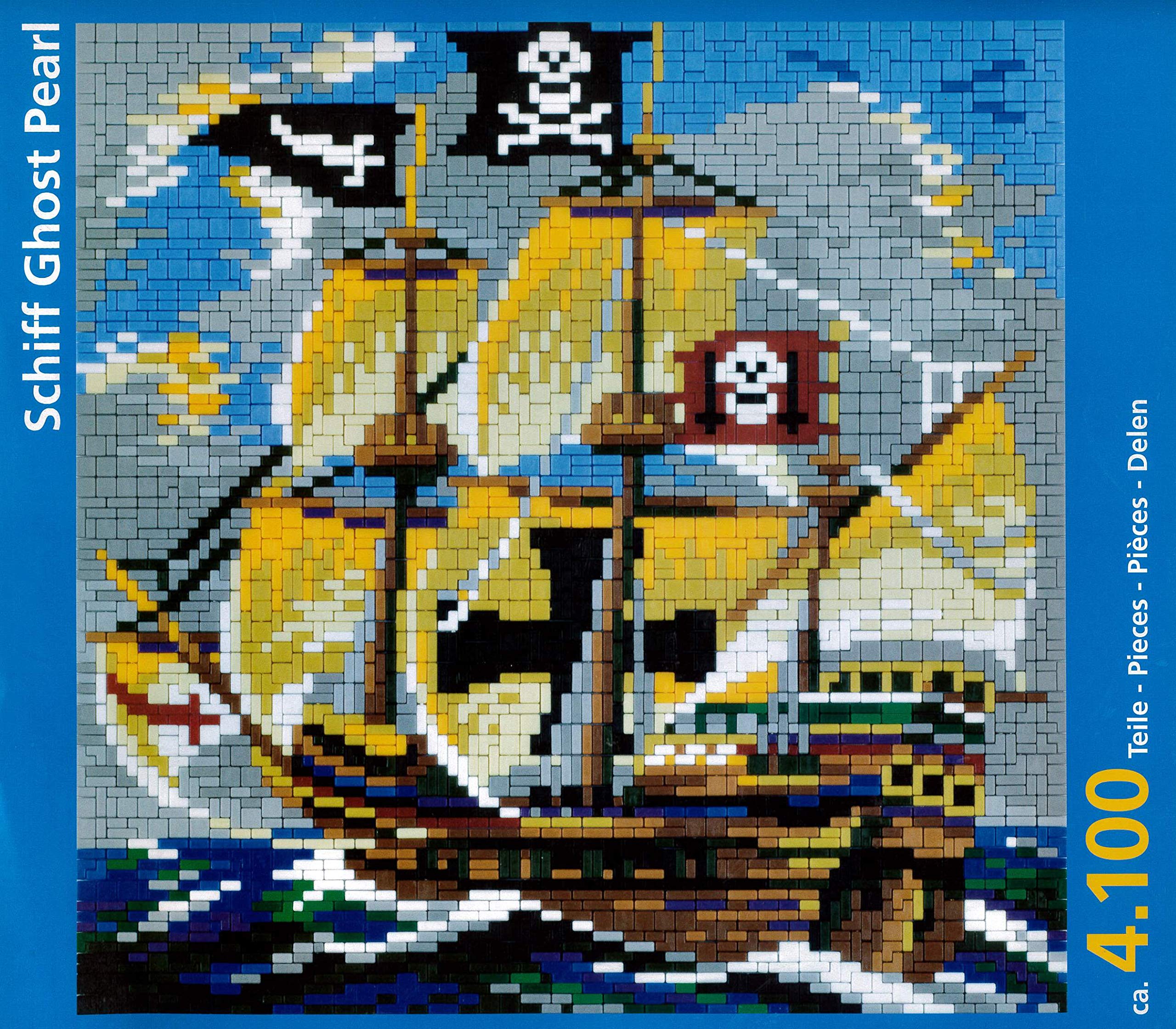 stickit Mini Stecksystem Piratenschiff Ghost Pearl ca. 4.100 Teile Nr. 42157
