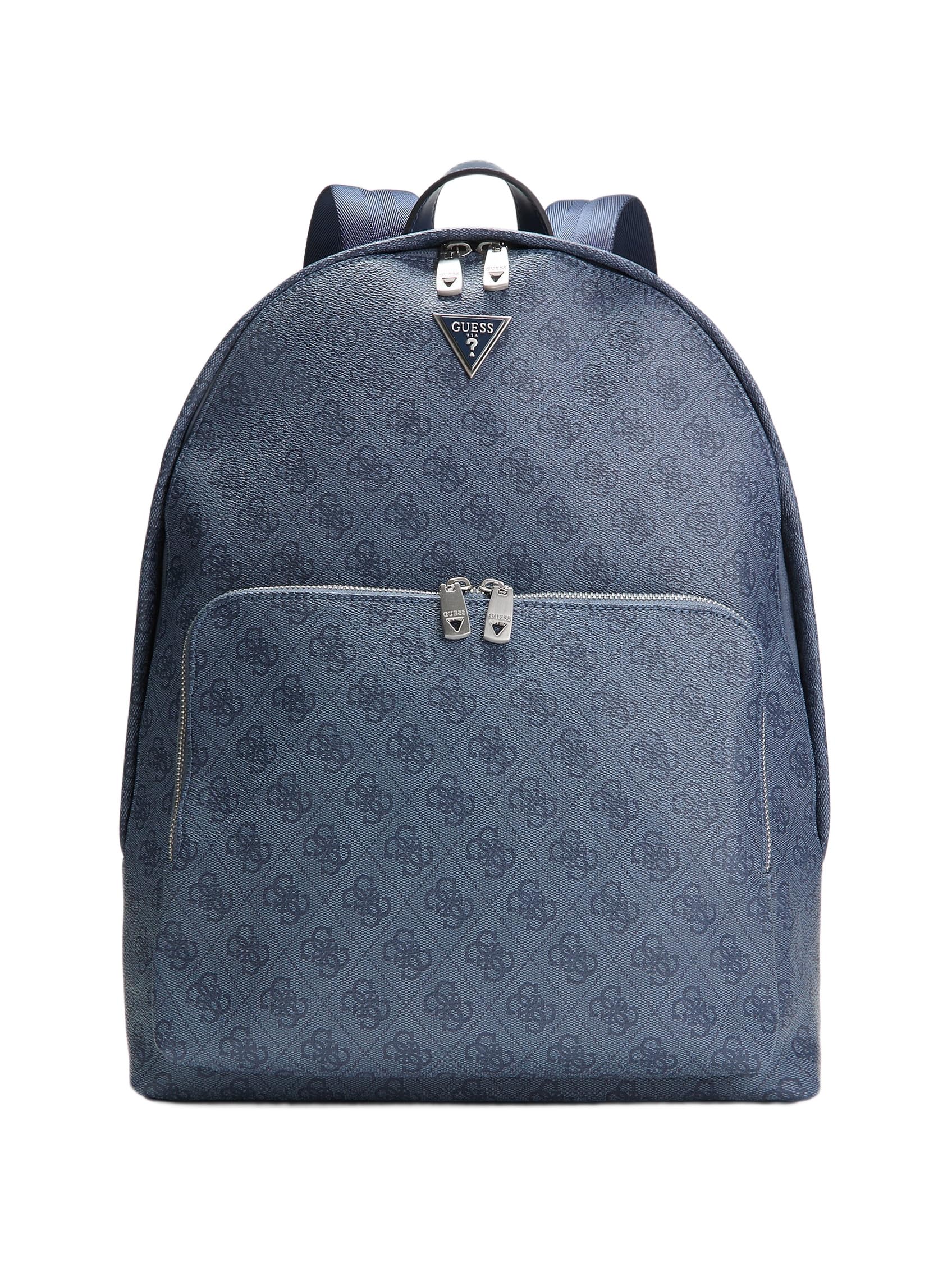 GUESS mochila para el portátil con compartimento para portátil Milano Backpack Blue Denim azul