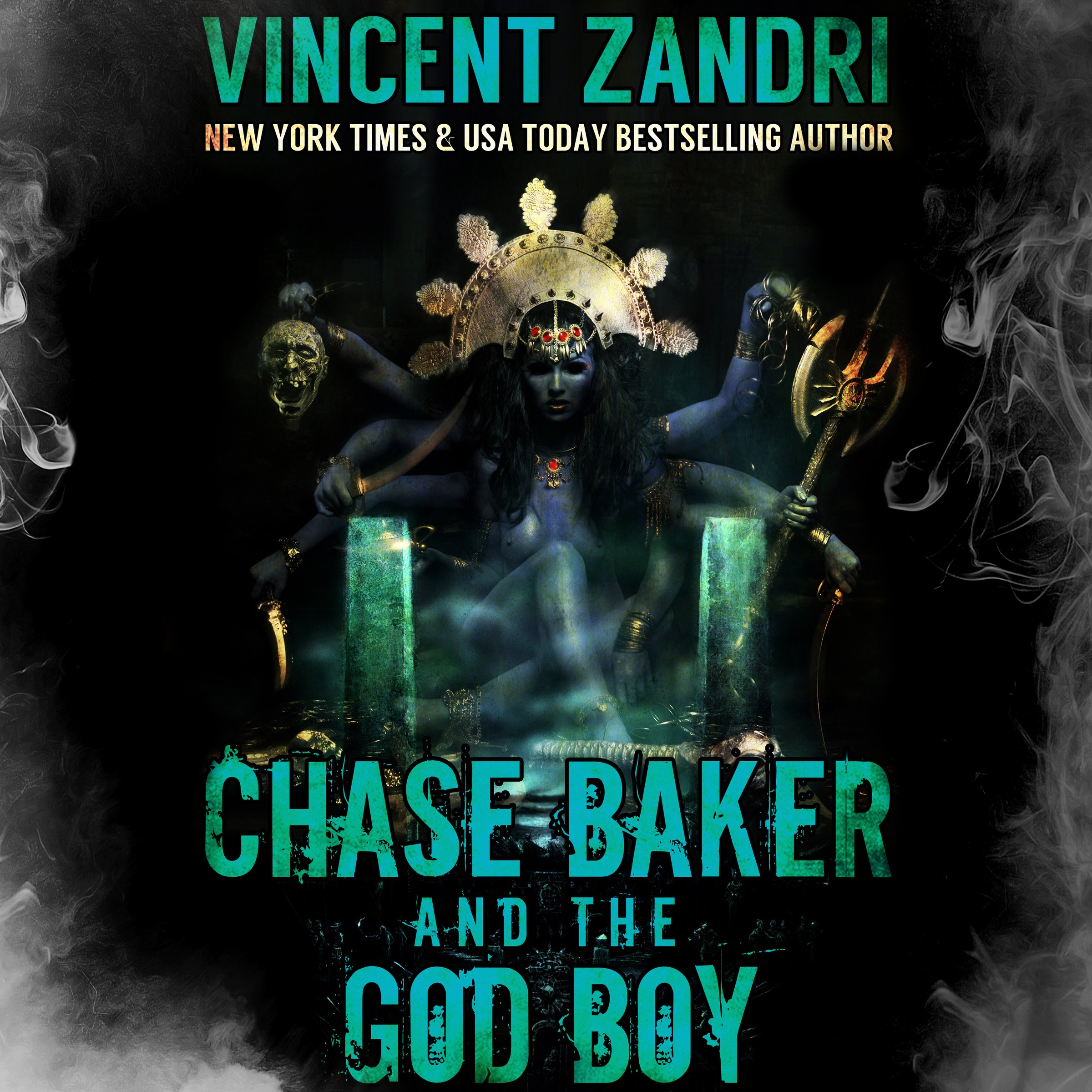 Cover art for Chase Baker and the God Boy