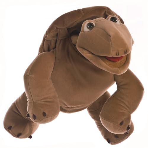 spielgezeug Living Puppets Sammy die Schildkröte, 54 cm Handpuppe, Schildkröten-Design, Waschbar bis 30°C
