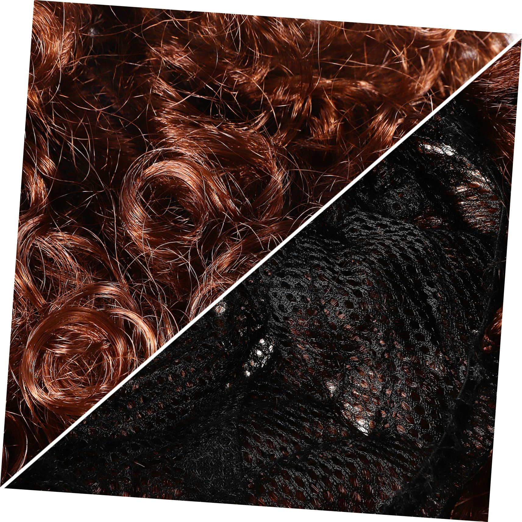 BESTYASH Men's Disco Wig Fake Beard Sunglasses Set 70s Party Accessory for Cosplay