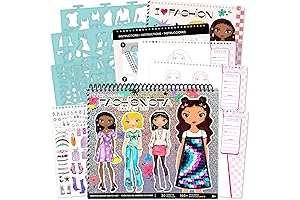 Fashion Angels Tracing Books for Kids Ages 6-8