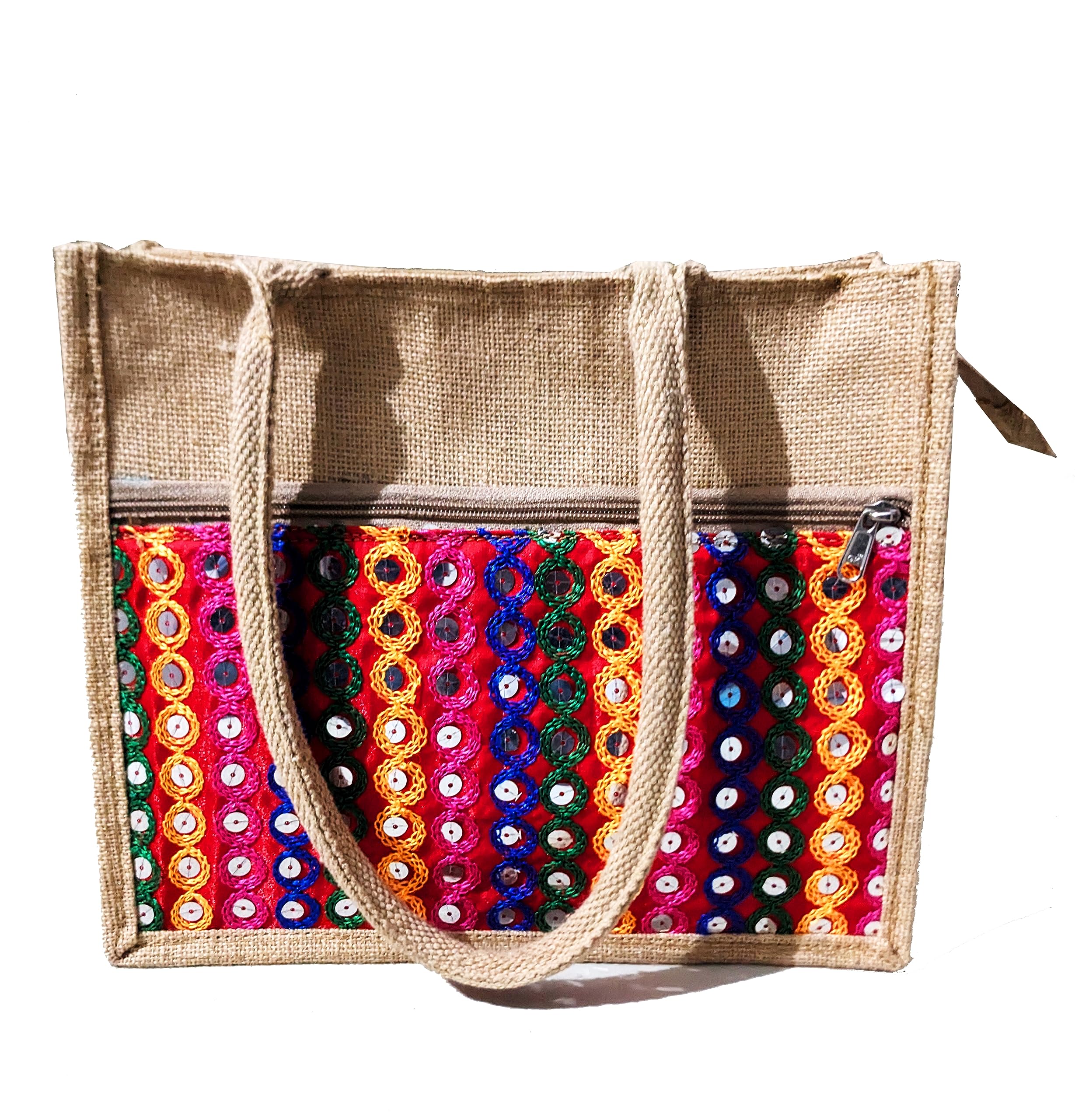 Handmakers Natural Jute Sling bags | Womens Handbag (B0CGNH814M) Amazon Price History, Amazon Price Tracker