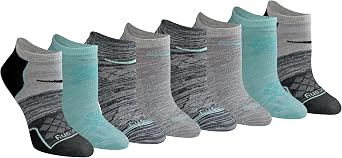 Saucony Womens RunDry Performance Super Lite No-Show Athletic Socks 8-Pairs