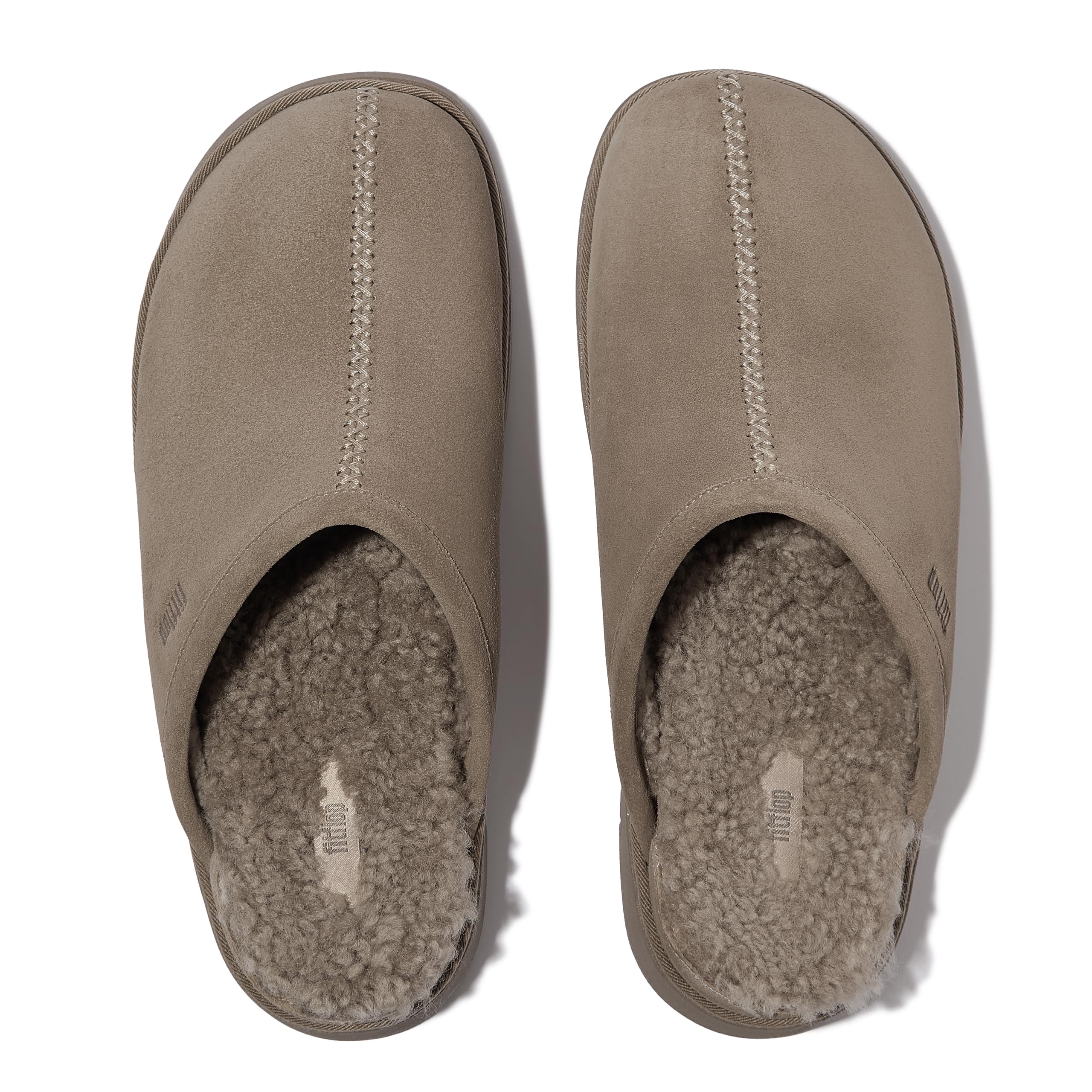 Fitflop Herren Gen-ff Mens Shearling-lined Suede SlippersHausschuh