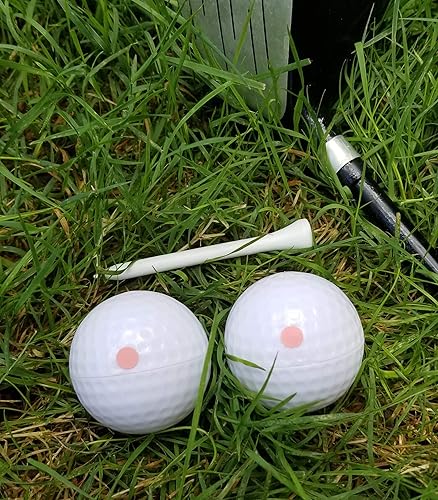 Miniatura 9 de J&M Gender Reveal Golf Ball for Baby Showers and Reveal Parties. All Natural Holi Powder. 2 Pack.