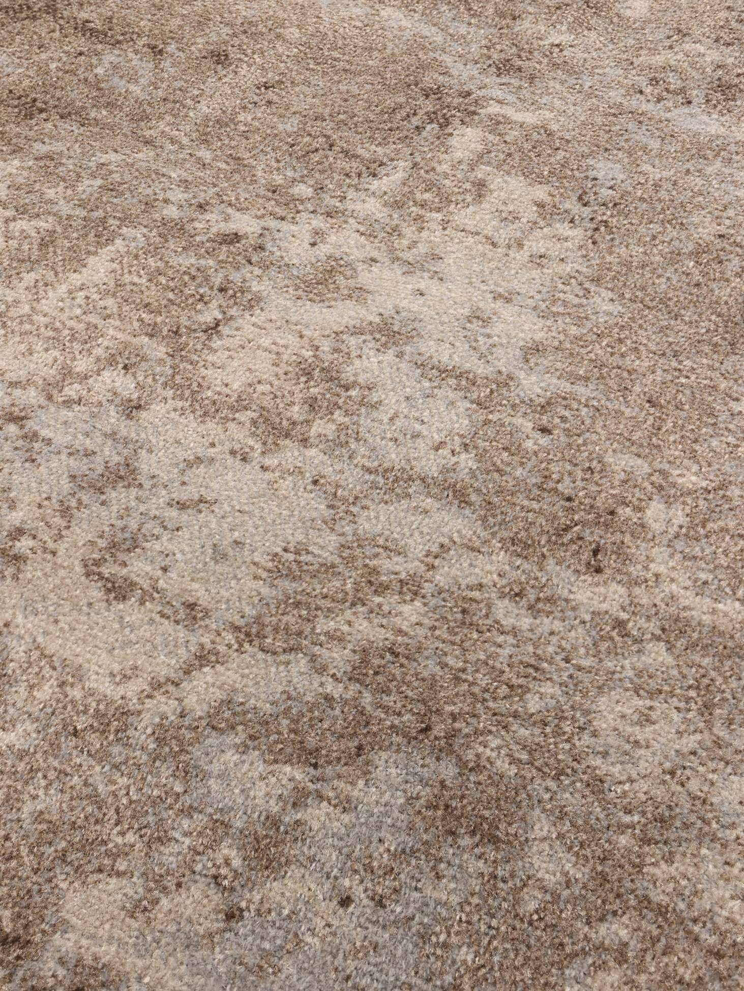 RugVista Solo Teppich, 160 x 230 cm, Beige/Grau
