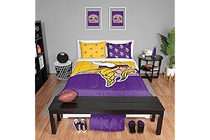 Viking Bedding: Seal the Victory with FOCO's Team Logo Bed in a Bag