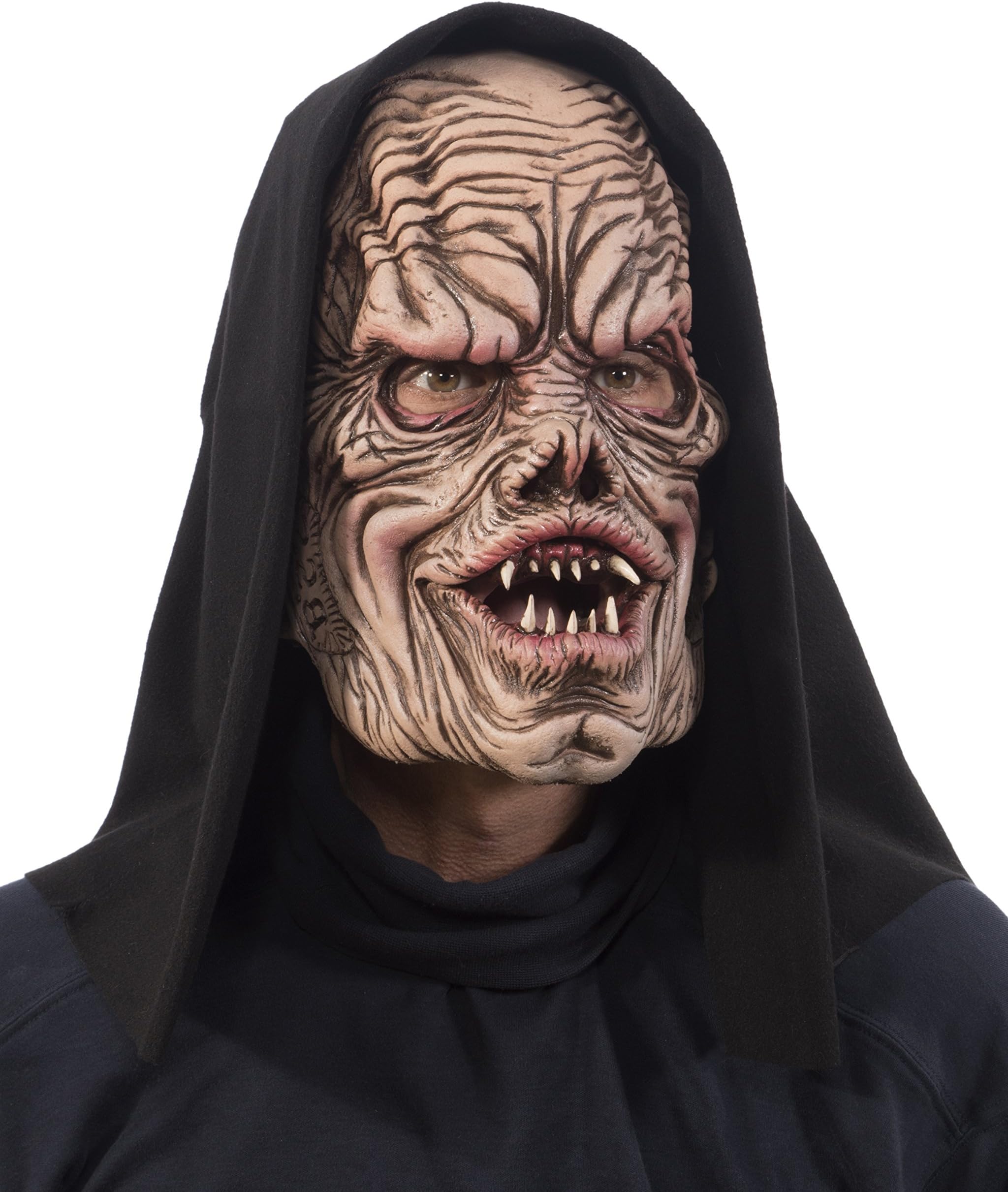 Zagone Studios Men's One Size Sentinel Alien Monster Mask, Tan