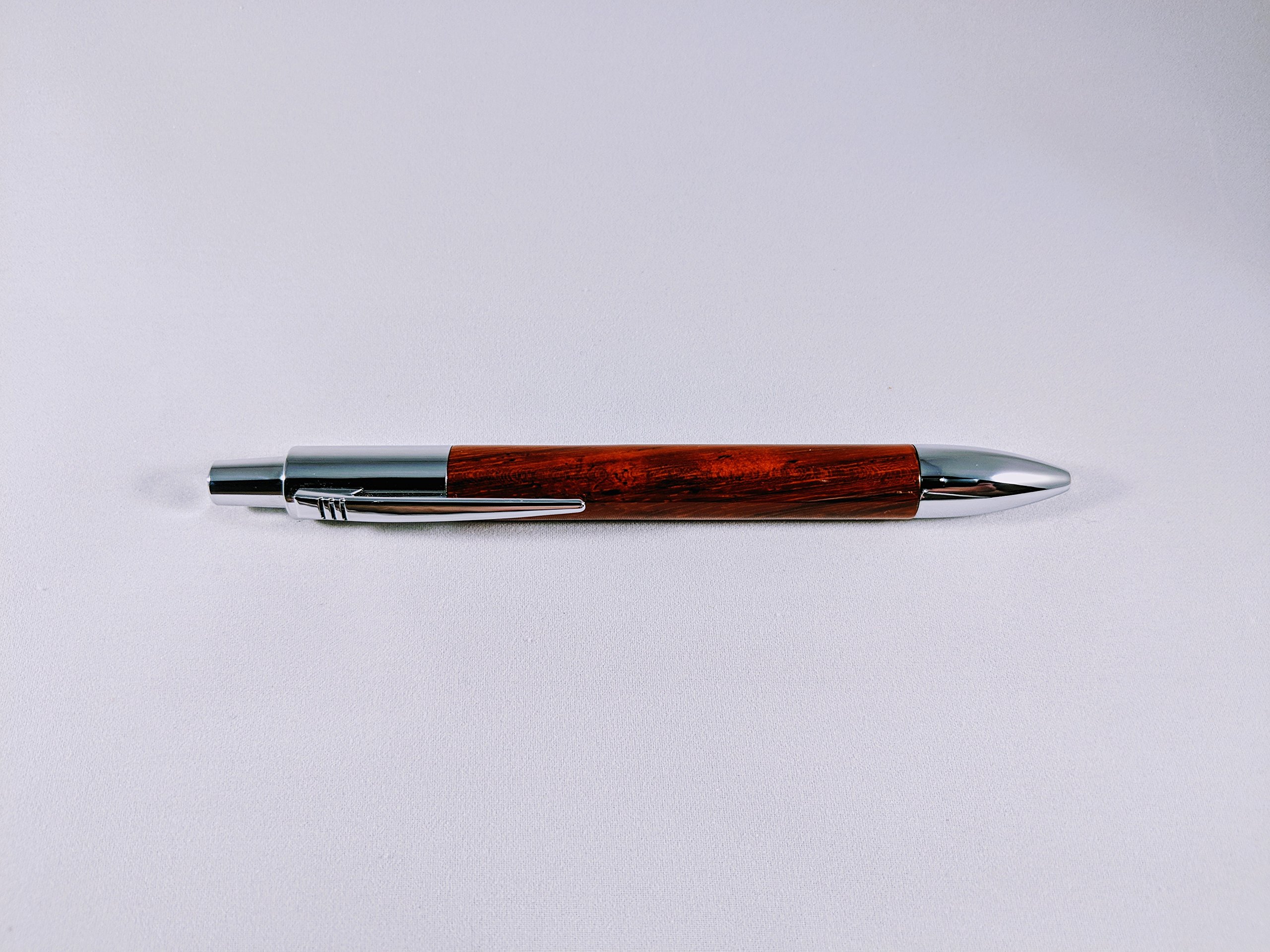 Calamus Opus - Handmade - Paduke & Chrome Click Ballpoint Pen