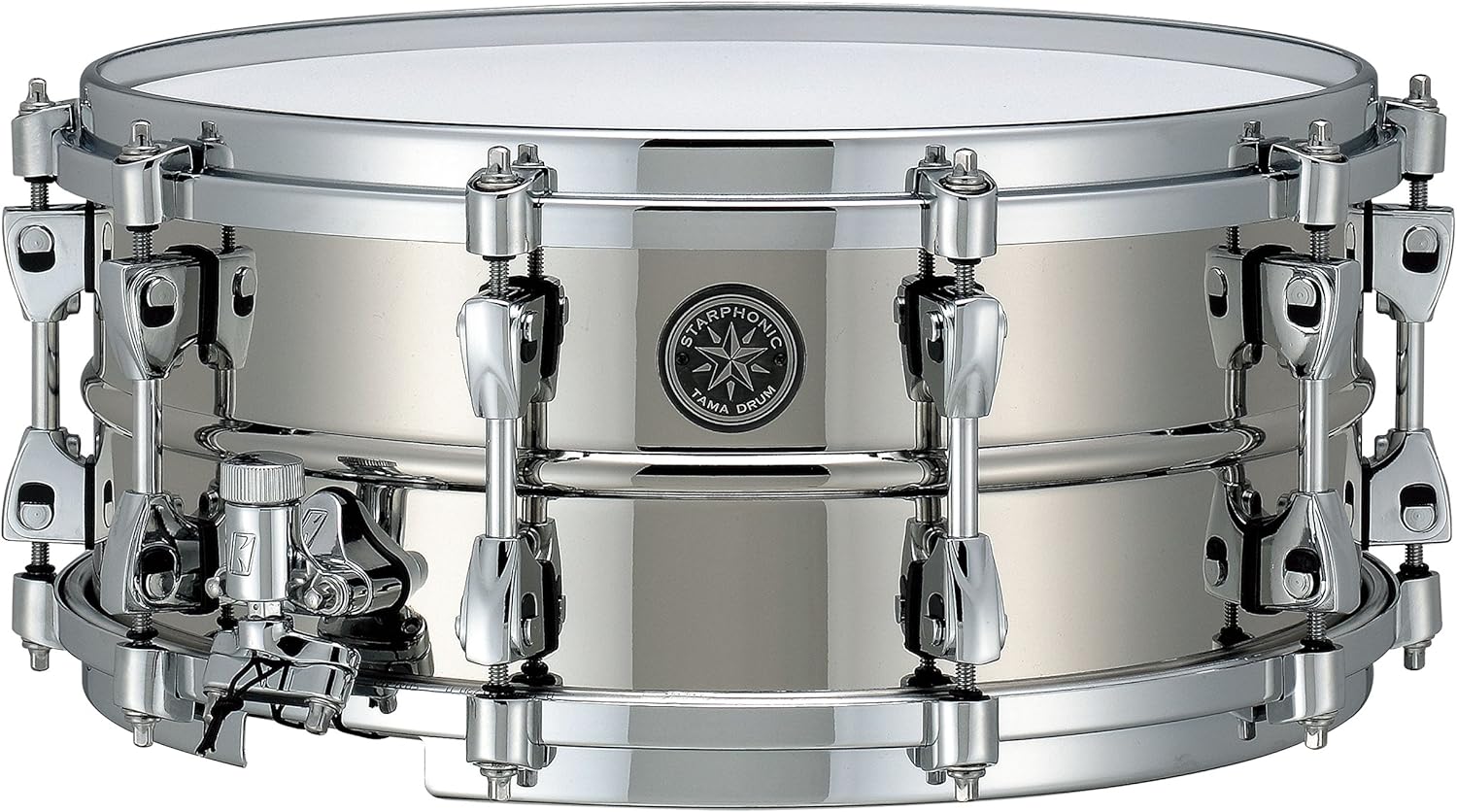 Tama PBR146 Starphonic Brass 6 x 14 inch Snare Drum - Nickel-plated
