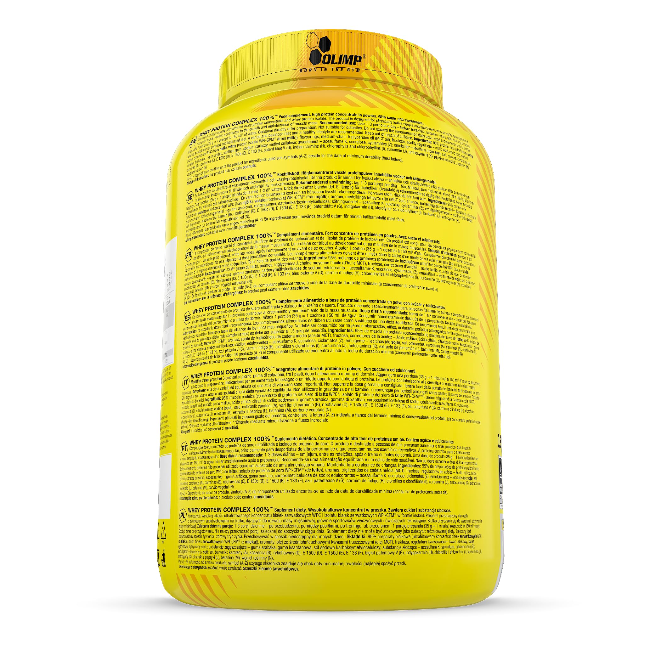 OLIMP SPORT NUTRITION Protéine Whey Complexe 100% Fraise 1,8 kg