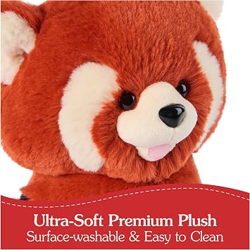 GUND Cedar 10-Inch Red Panda Stuffed Animal for Ages 1+ | Soft Plush Fabrics and Floppy Limbs Comfort, Nurture Fine Motor Skills, Tactile Play, and Early Sensory Discovery