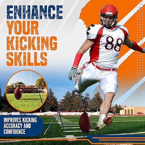 Miniatura 7 de True Strike Pro - Camiseta de fútbol compatible con todos los tamaños de pelota, rastreador de patadas de portería de bonificación, soporte