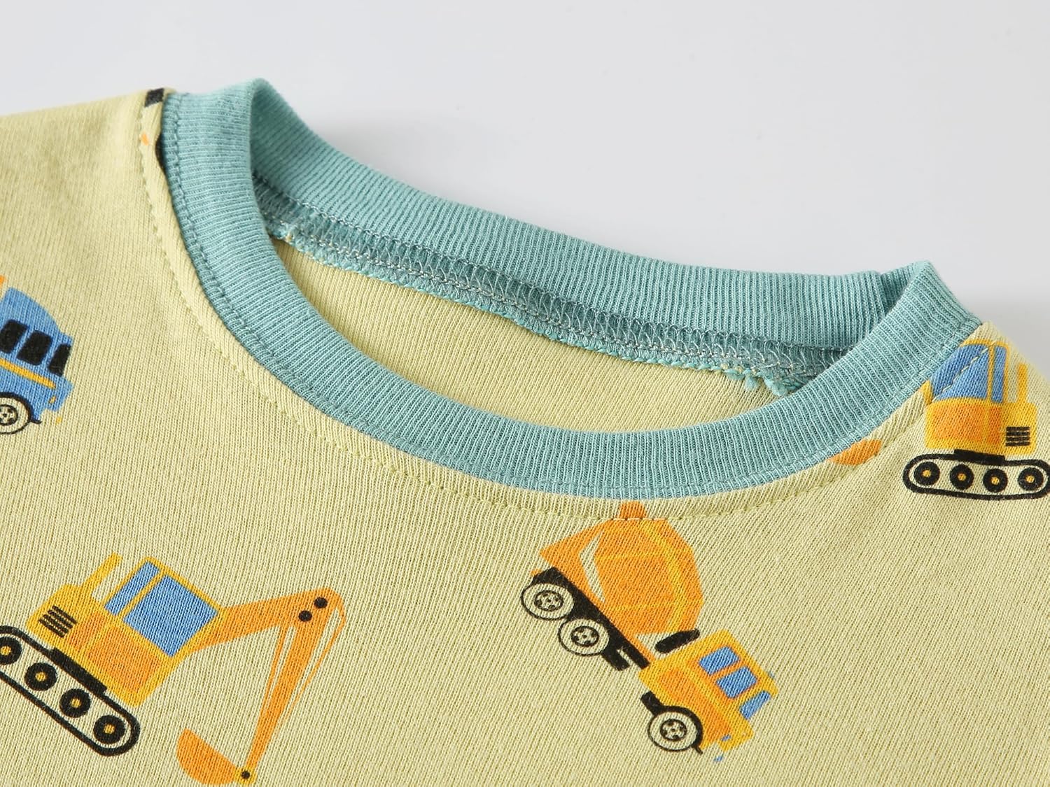 Dolphin&Fish Boys Summer Pajamas 4Pieces Set Boys Short Sleeve Cute Print Toddler Kids Sleepwears. - Image 3