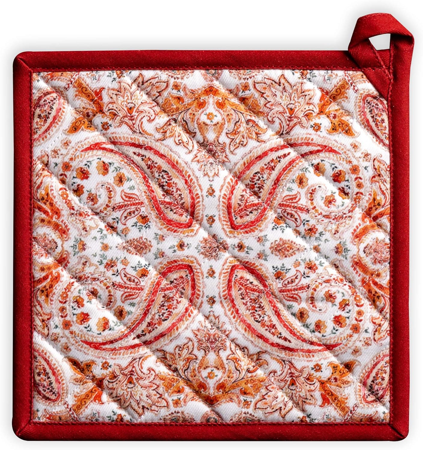 Maison d' Hermine Potholders 100 Cotton 8"x8" Hotpads Heat