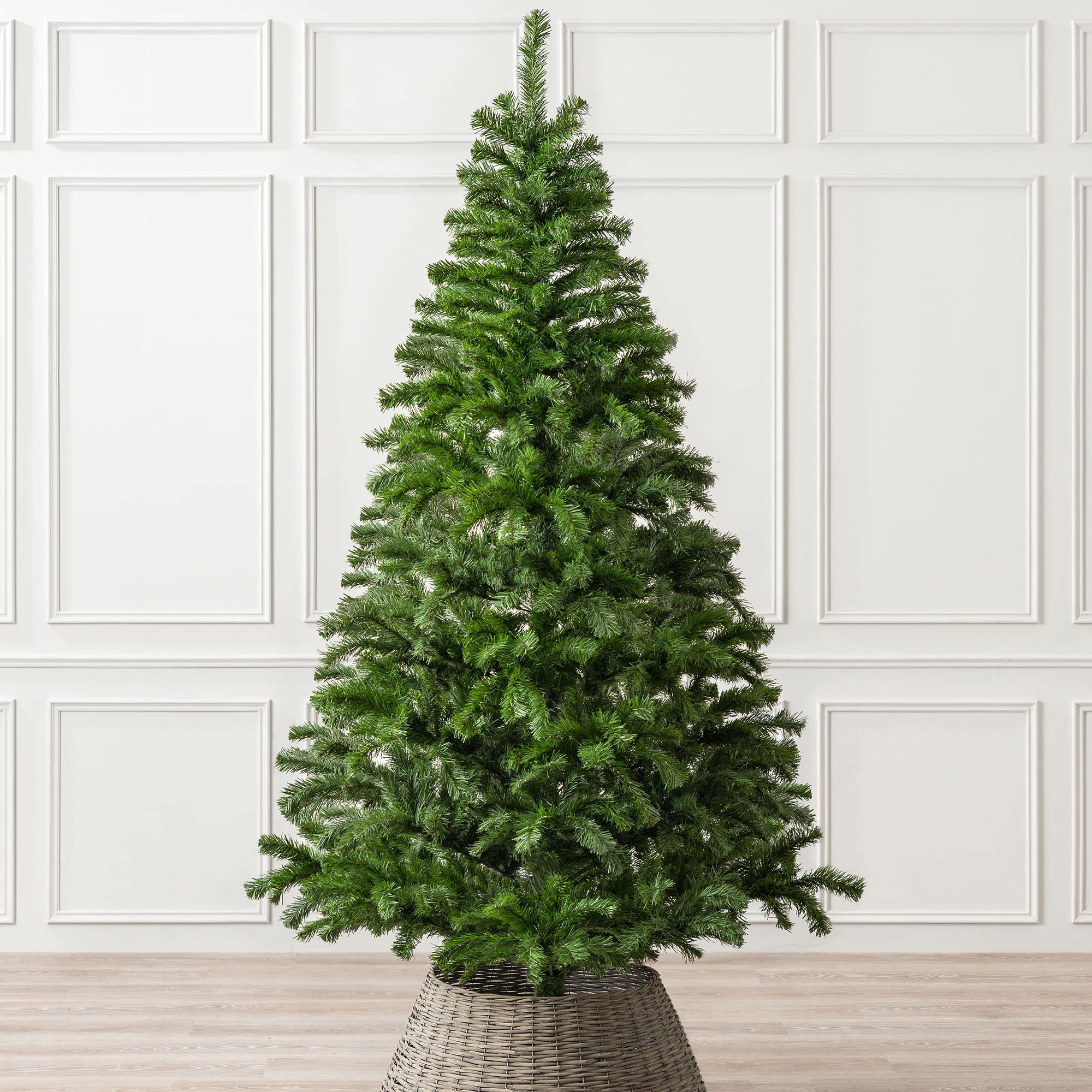Christow 7Ft - Aspen Spruce Aspen Spruce Artificial Christmas Tree, 7Ft