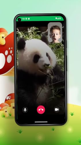 Incoming Video Call From Panda Fake Video Voice Call & Texting Simulator | Game For Kids (NO ADS)