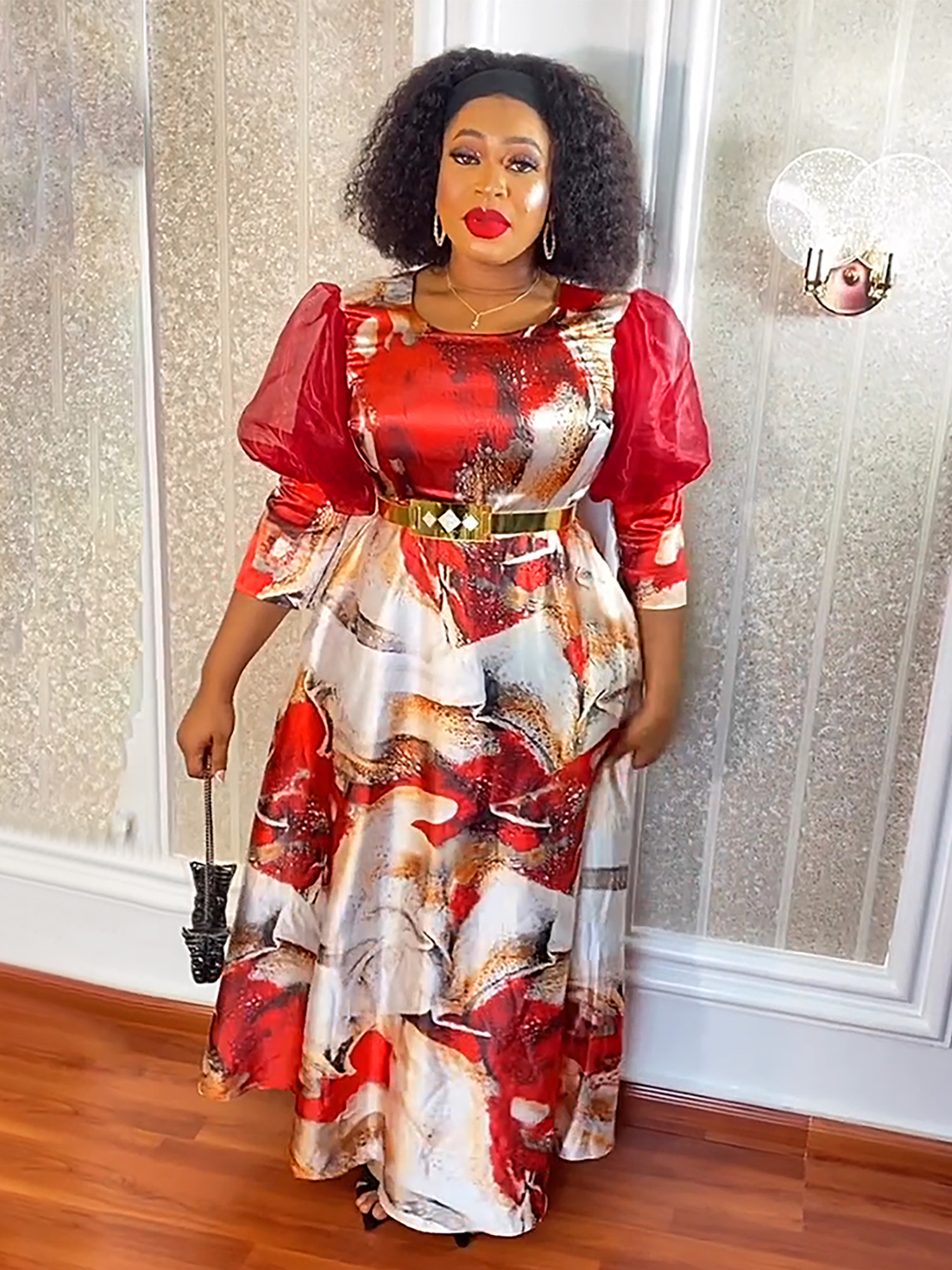 Amazon.com: Plawden 2023 African Dresses for Women with Pockets