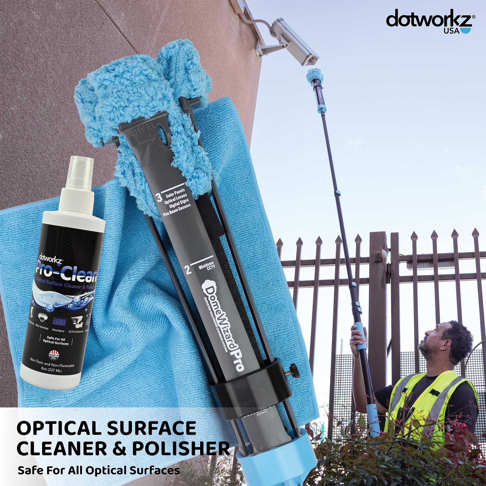 Amazon.com : DomeWizard™ Compact Security Camera Cleaning Kit with