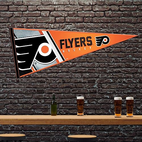 Miniatura 7 de Rico Industries NHL Hockey - Banderín de fieltro para decoración de pared, de 12 x 30 pulgadas, ideal para el hogar, dormitorio, decoración de cueva
