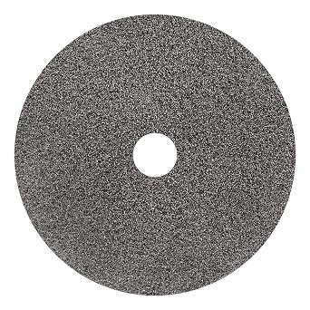 Americo Black Diamond 800 White Deep Cleaning Flood Pad, 12" Diameter, 800 Grit, 2 Pads/Case, Made in The USA