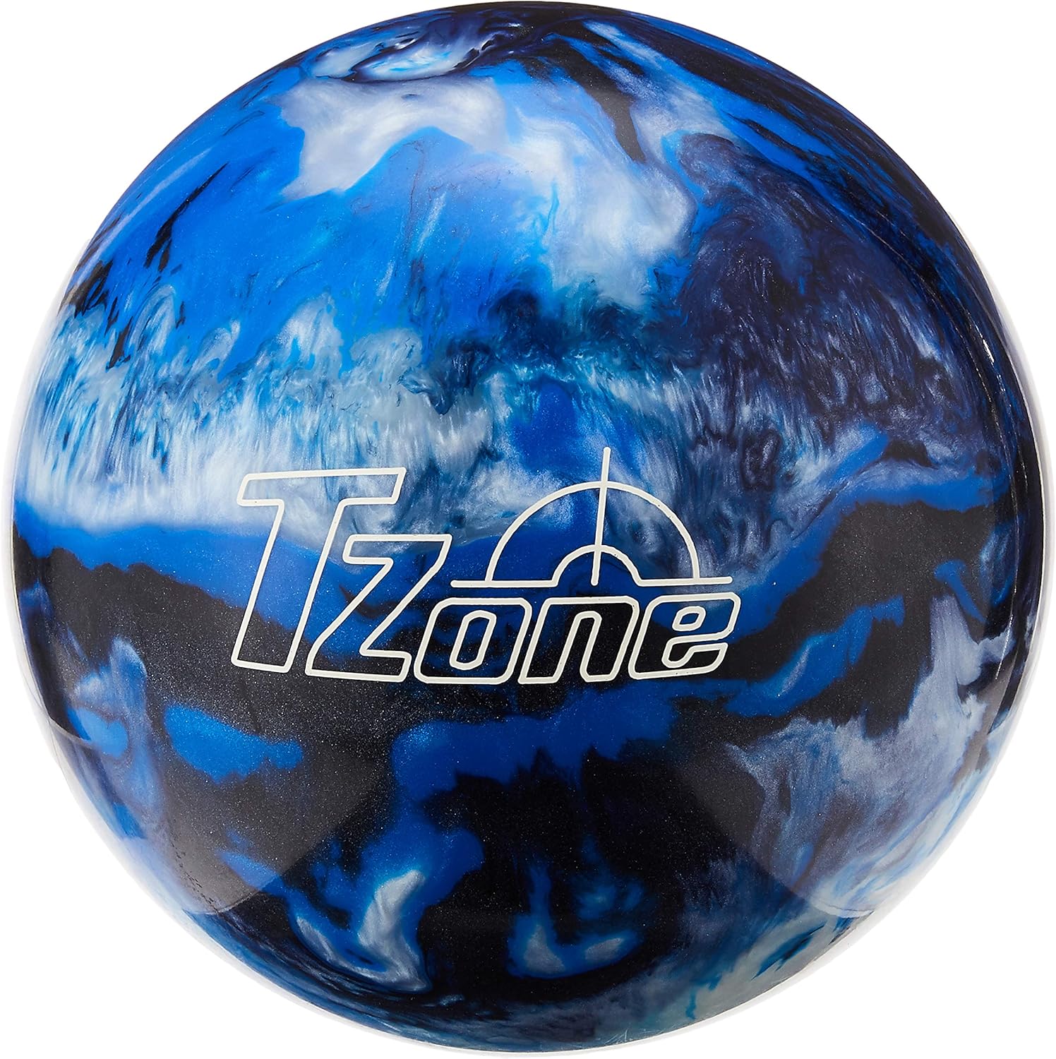 Brunswick TZone Indigo Swirl Bowling Ball