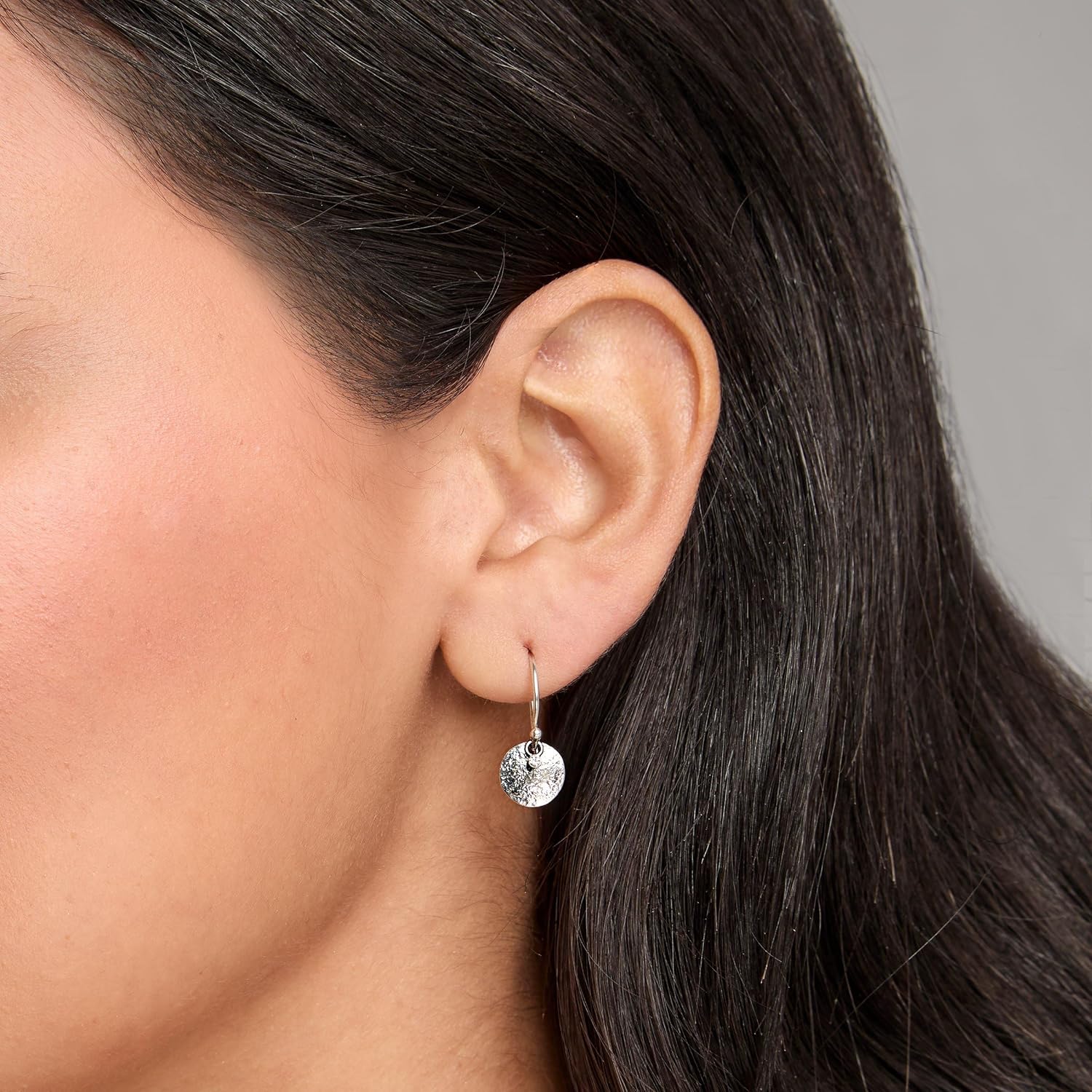 Silpada 'Mini Crystal Disc' Drop Earrings with Crystals in Sterling Silver - Image 5