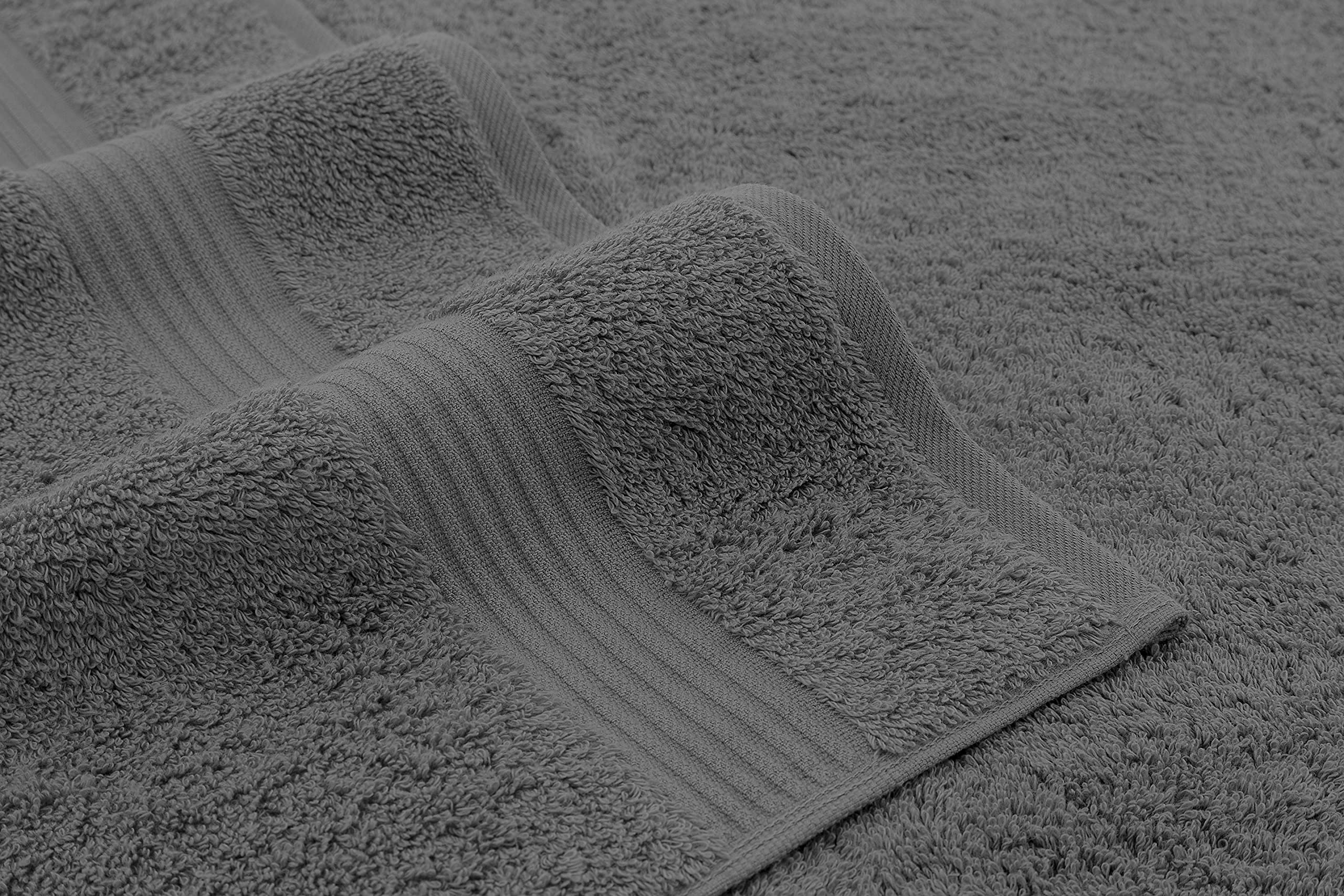 American Veteran Towel, Juego de 4 Toallas de Mano para baño, 100% algodón, Juego de Toallas de Mano turcas Clearance Prime, Toallas de Mano Suaves, Toallas de Mano Gris Oscuro