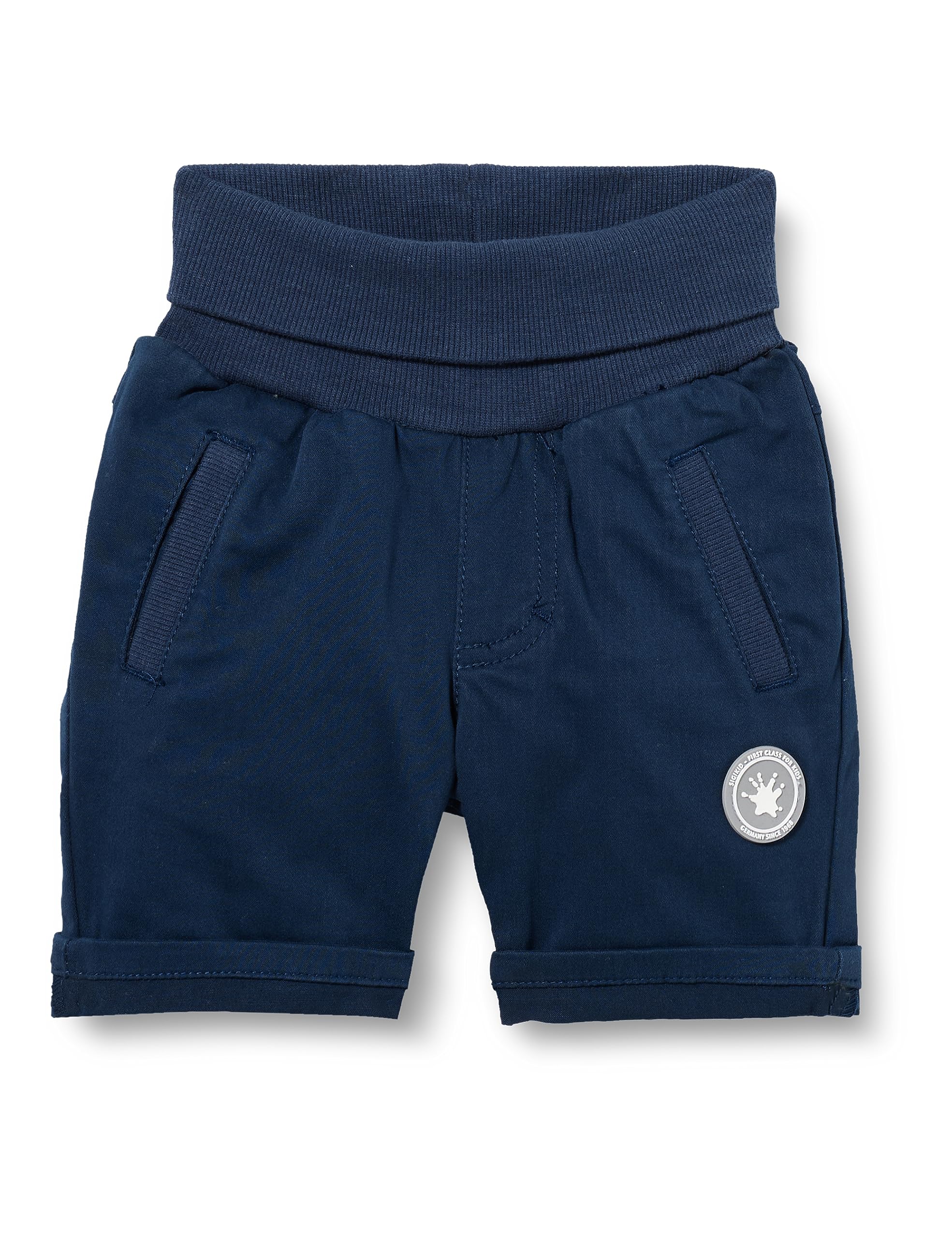 Bermudas bebé-niños sigikid de suave algodón orgánico premium azul oscuro 5