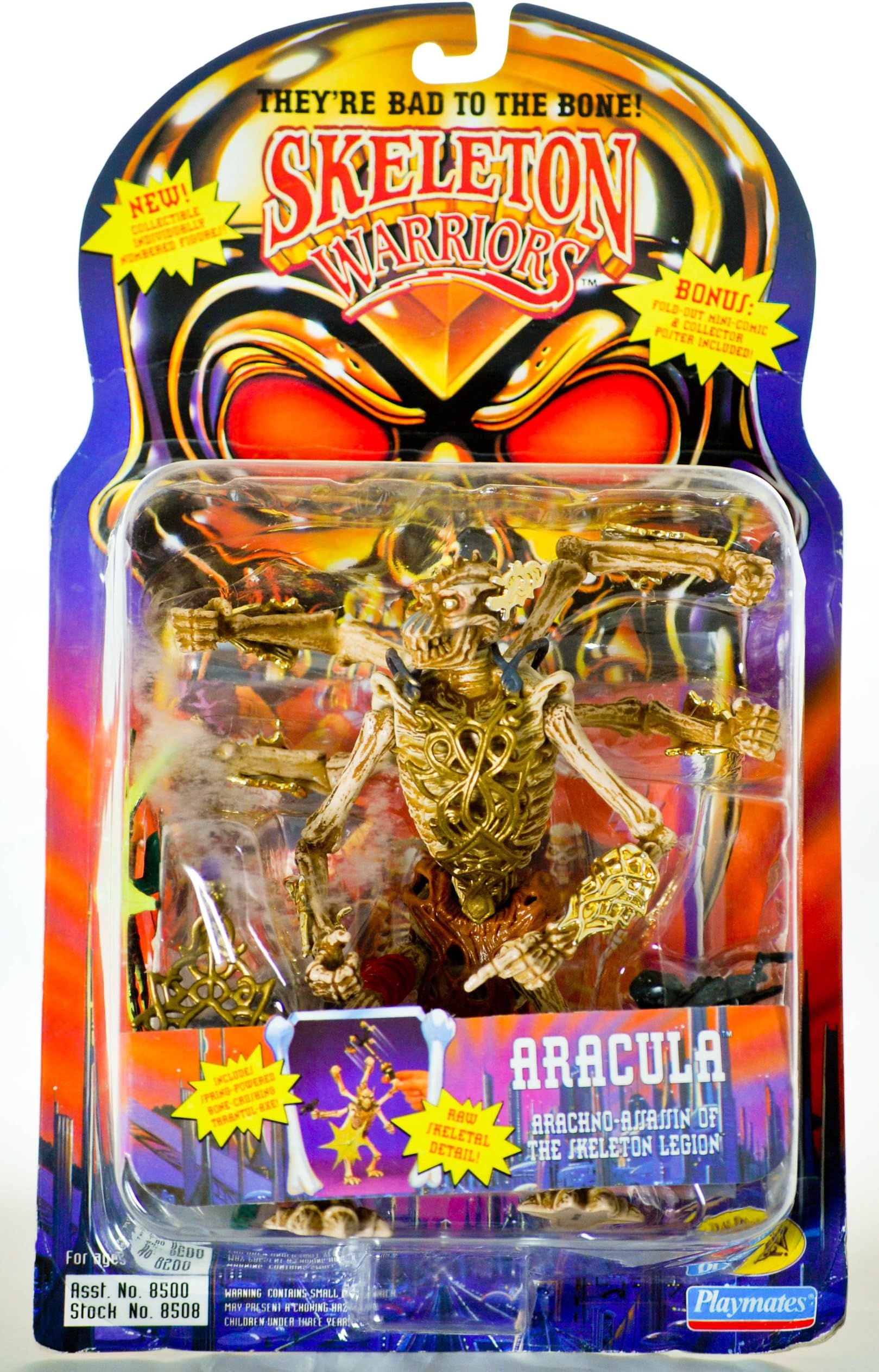 Skeleton Warriors Aracula Highly Detailed Action Figure