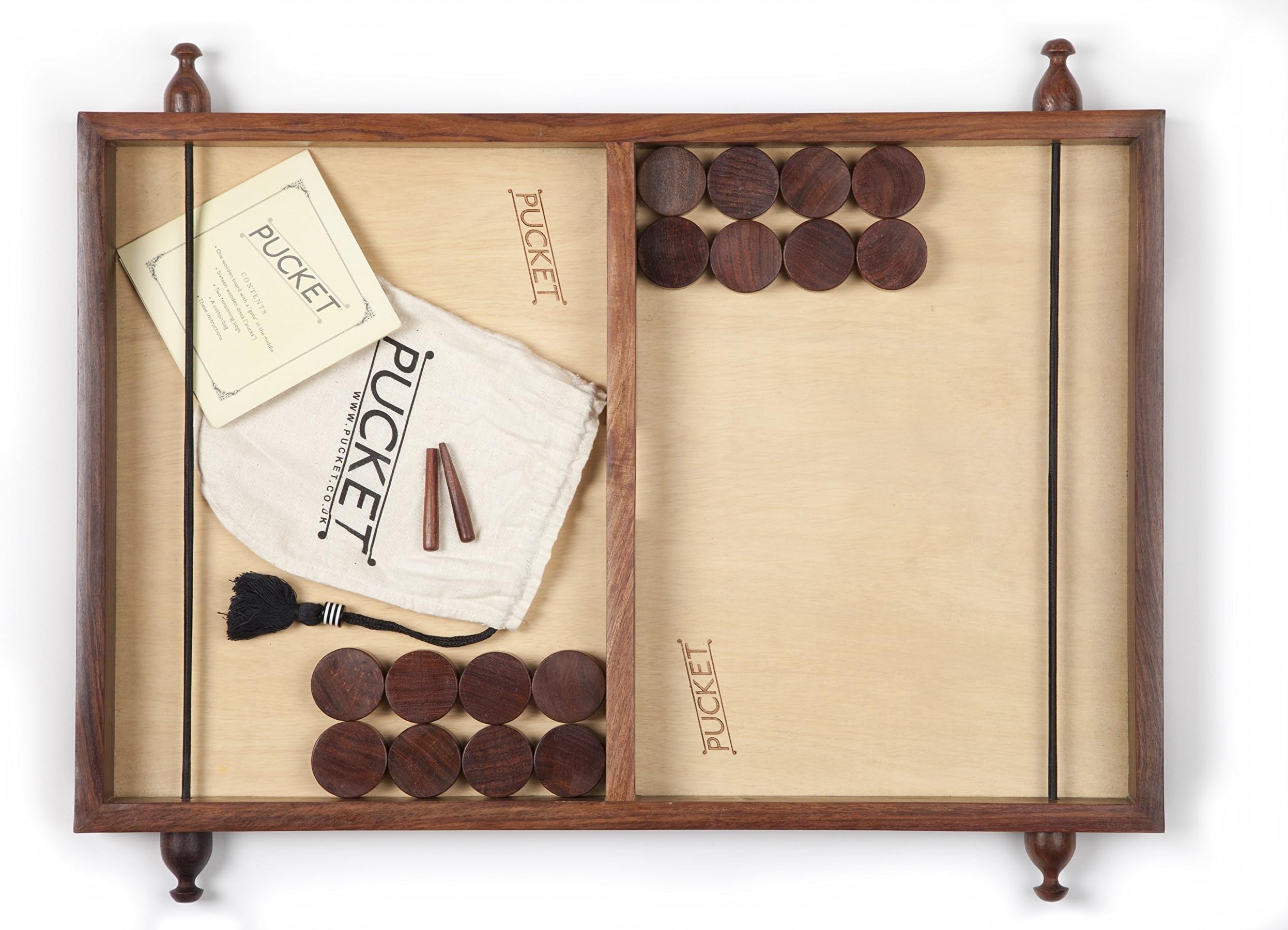 Pucket frantic wooden game