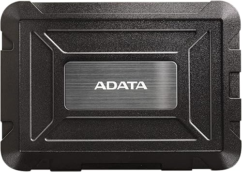 ADATA ED600USB31sin herramientas fácil Swap IP54impermeable a prueba de golpes a prueba de polvo 2535inch SSD y disco duro enclosure aed600u31-cbk
